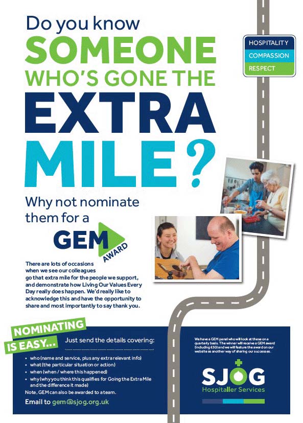 GEM Award poster